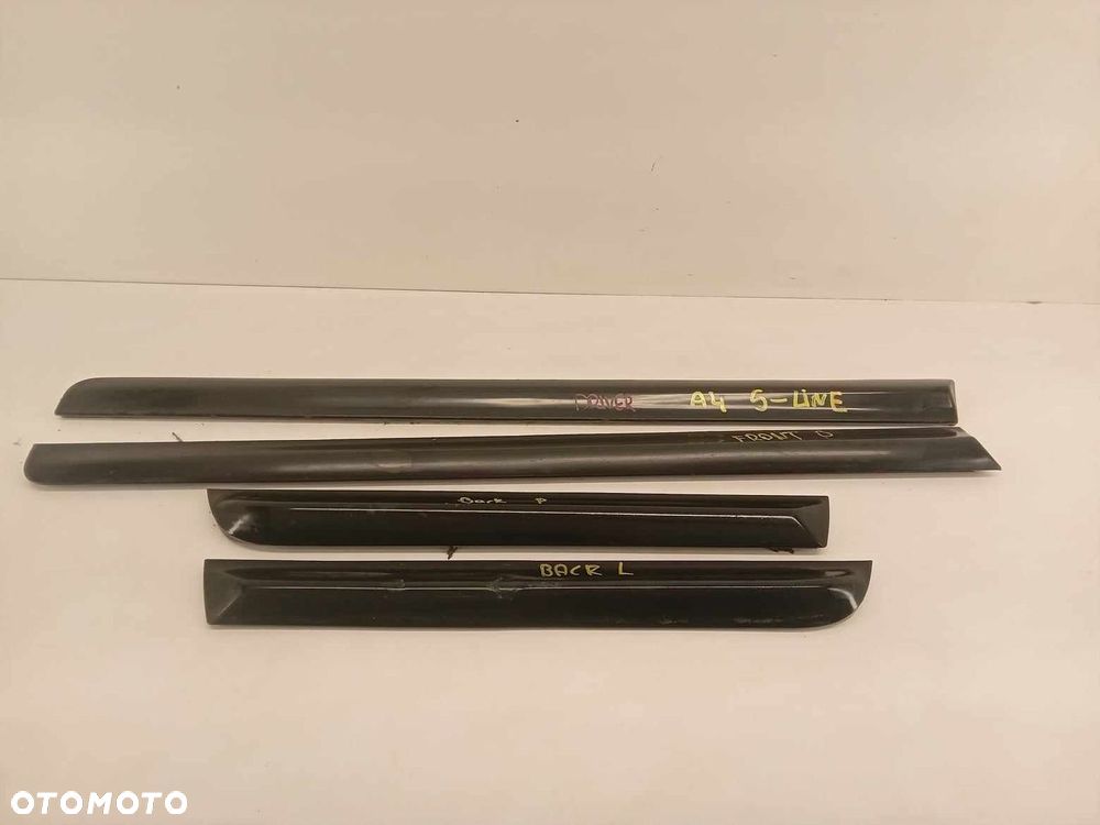 LISTWY DRZWI S-LINE AUDI A4 B7 KOMPLET 04-08 - 1