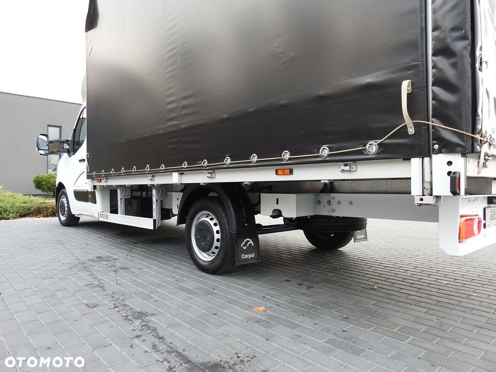 Renault MASTER PLANDEKA 10 PALET WEBASTO TEMPOMAT KLIMATYZACJA LEDY PNEUMATYKA  165KM - 17