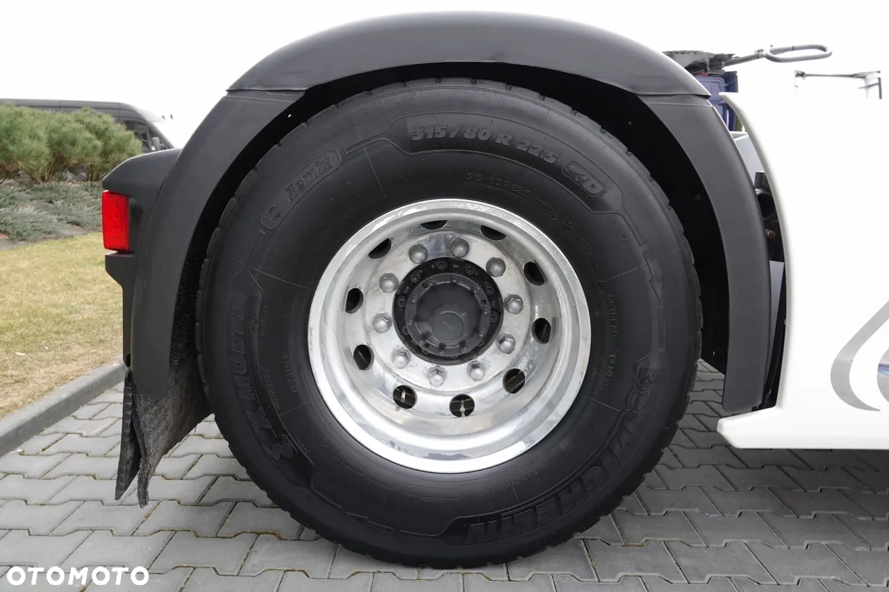 Scania R 500 / RETARDER / NISKA KABINA / CAŁA NA PODUSZKACH / HYDRAULIKA / PO KONTRAKCIE SERWISOWYM - 21