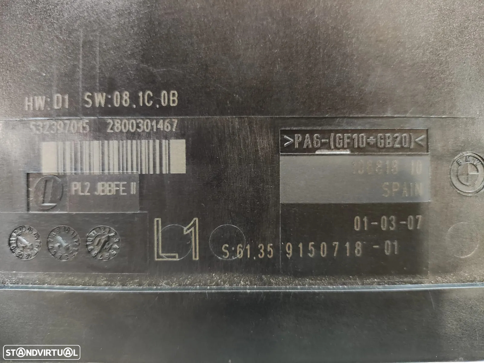 MÓDULO CONFORT ORIGINAL BMW SERIE 3 E92 - 7