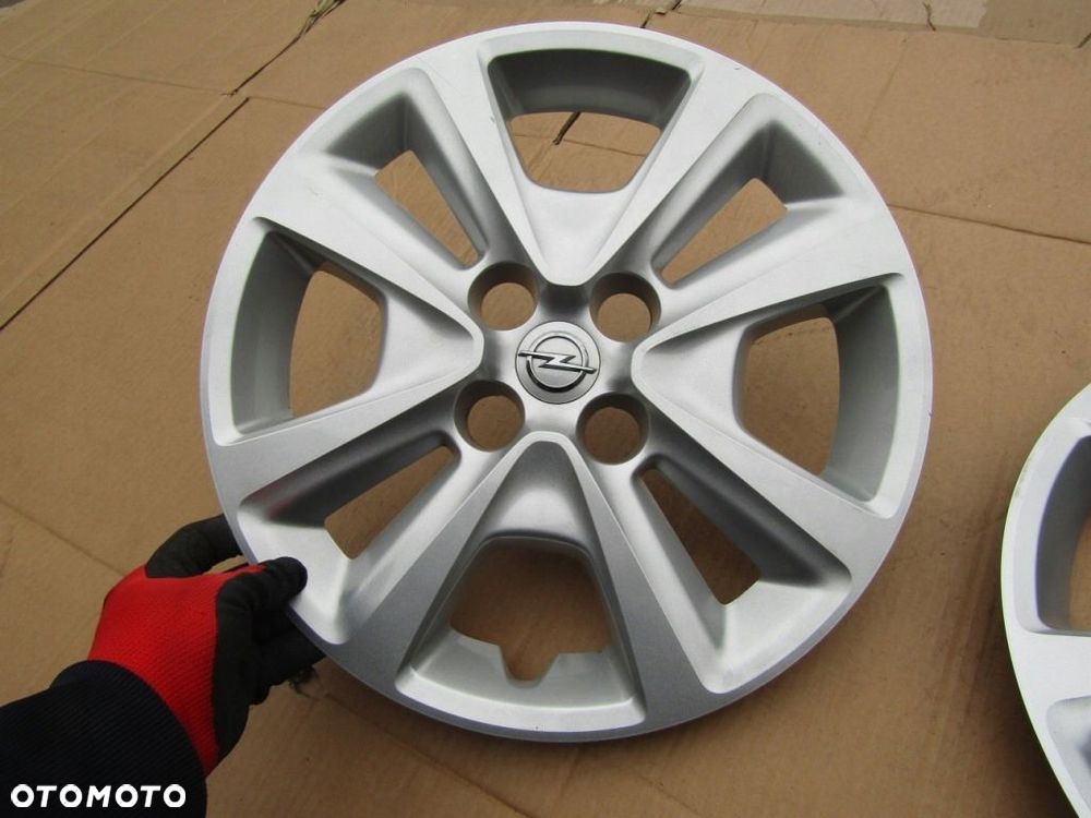 1x Kołpak Strukturalny 15 Opel Corsa D E Adam Meriva 4x100 / oryginał - 6