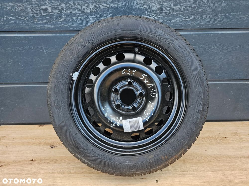 KOŁO ZAPASOWE 16 CALI OPEL VECTRA C SIGNUM ASTRA H MERIVA B ZAFIRA A B 5x110 205/55/16 - 1