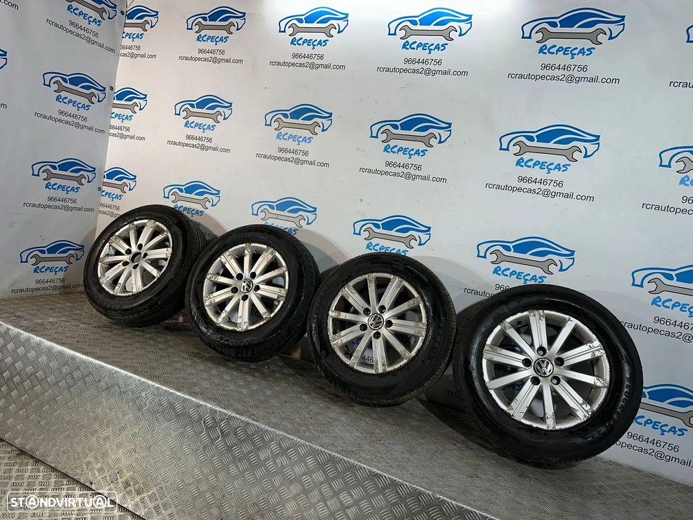 .Conjunto Jantes 15 Volkswagen 5x112 6.5J ET50 5K0601025J - 4