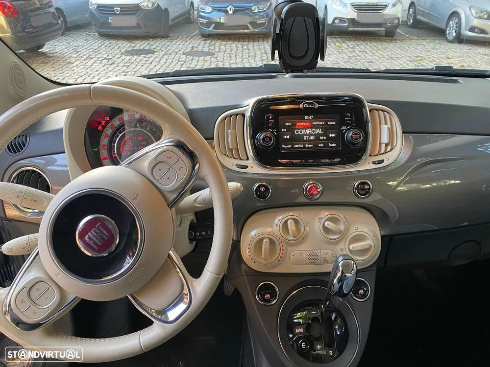 Fiat 500C 1.2 Lounge Dualogic - 10
