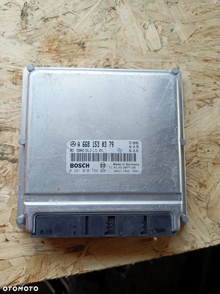 sterownik silnika mercedes a170 w168 1.7 cdi - 1