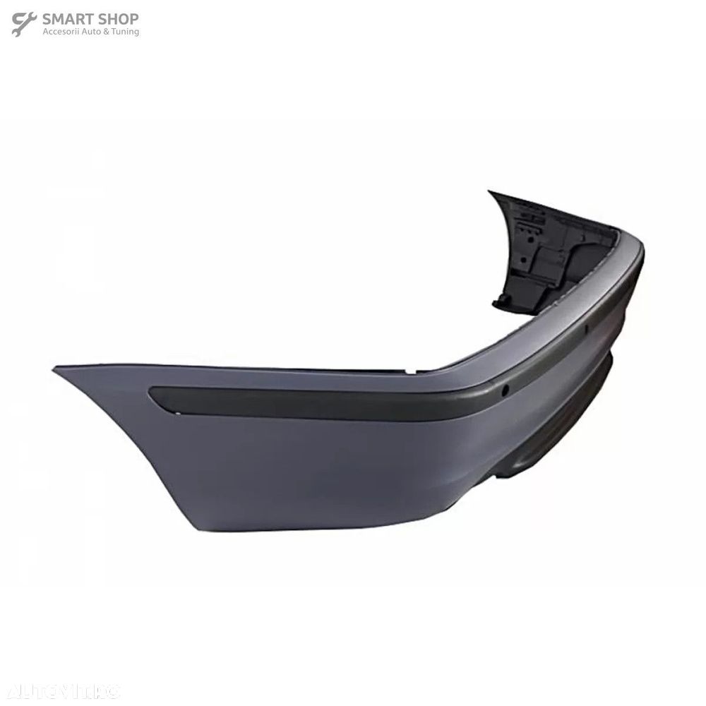 Bara Spate cu Toba Ornament Evacuare Fibra Carbon Mat BMW Seria 3 E46 - 5