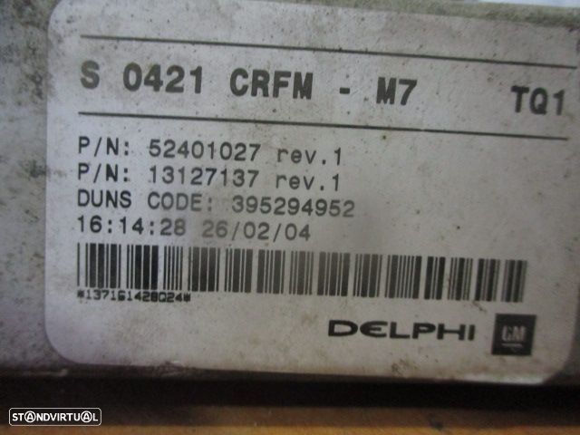 Radiador Intercooler 52401245 OPEL MERIVA 2004 1.7DTI - 2