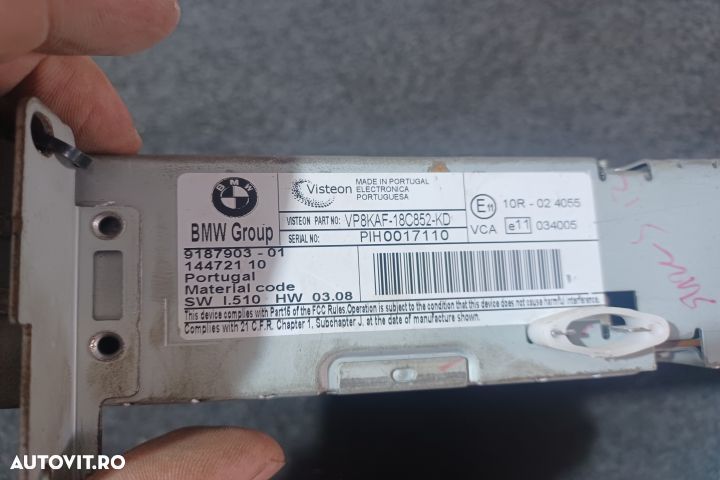 Radio cd 9187903 9187903-01 MX1253 BMW Seria 5 E60/E61 [2003 - 2007] - 4