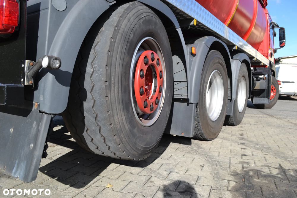 MAN TGS 35.480 8x4  ASENIZACYJNY SZAMBIARKA NOWA BECZKA 25m³ 4 OŚ PODNOSZONA I SKRĘTNA POMPA JUROP RV-520 SPECJALNY - 16