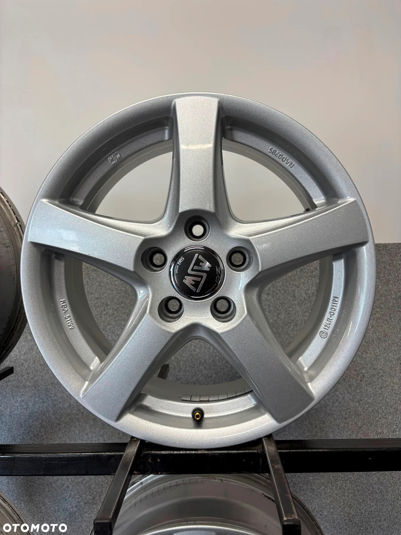 4 FELGI ALU. AUDI A4, VW ARTEON, NEW BEETLE, PASSAT B6,B7,B8,CADDY,TOURAN,SKODA OCTAVIA 2,3 16'' 6,5J ET41 GESIGNED by O.Z.  MSW 78 - 5