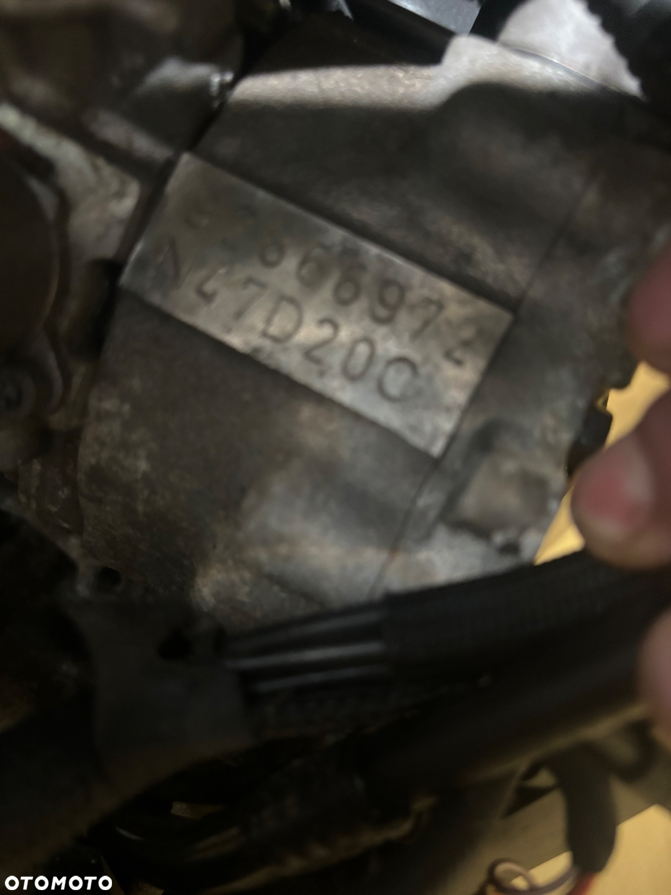 Silnik kompletny slupek N47D20C n47 1 2.0D BMW e90 E91 - 7