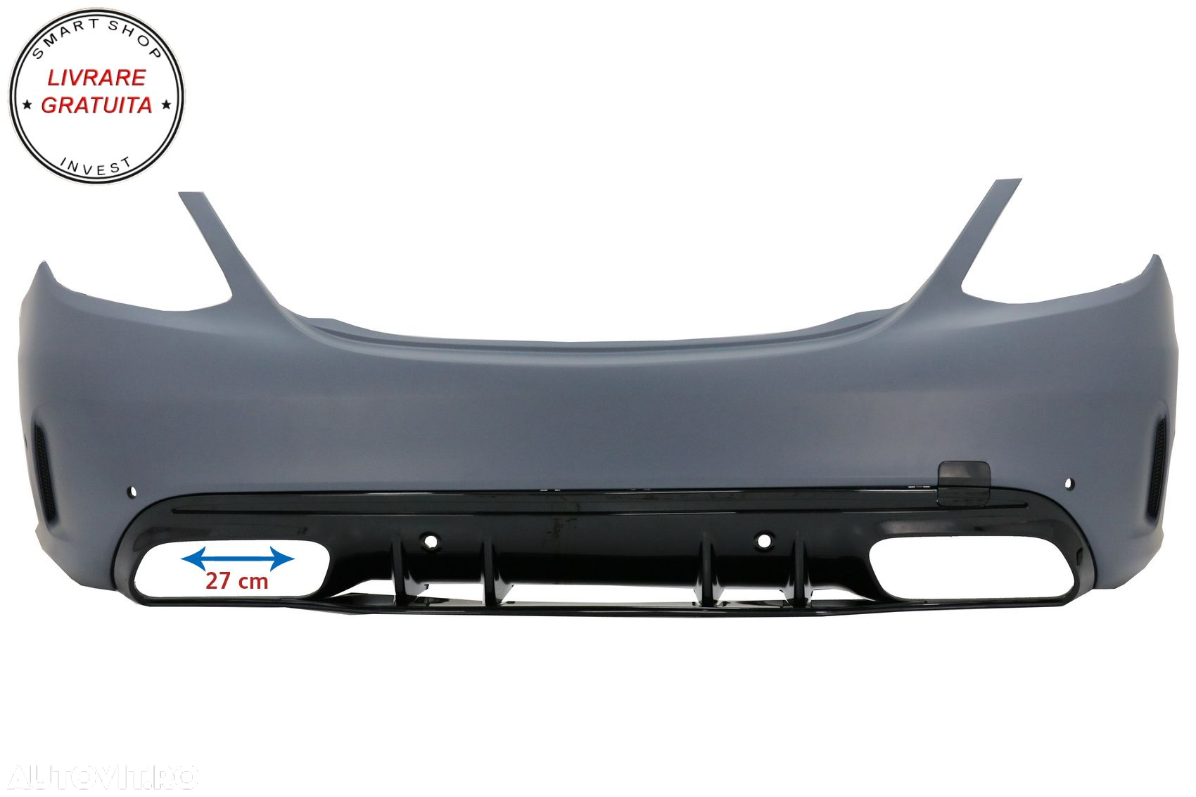 Pachet Exterior Mercedes C-Class W205 Sedan (2014-2020) C63 Design- livrare gratuita - 7