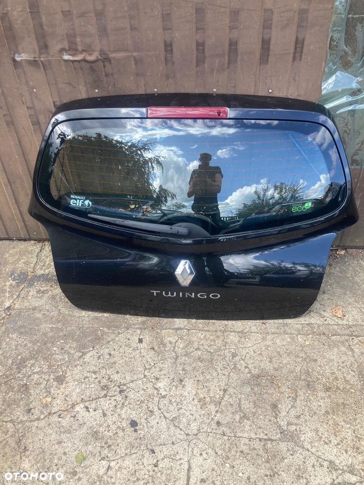 RENAULT TWINGO II KLAPA TYŁ TYLNA CZARNA KOMPLETNA