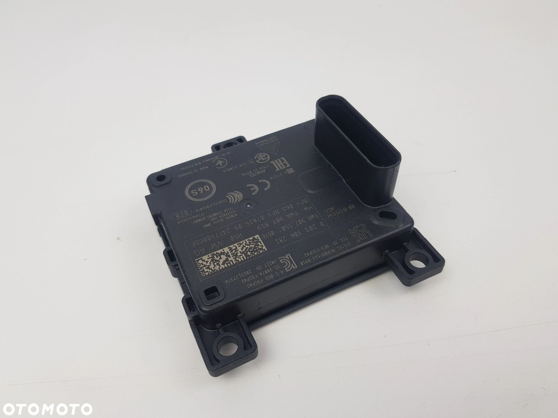 NOWY ORYGINALNY Radar Sensor Distronic Volkswagen Audi Skoda 5WA907550 - 2