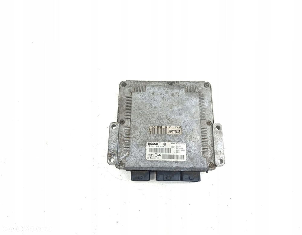 KOMPUTER SILNIKA STEROWNIK PEUGEOT 607 2.2 HDI 0281010880 - 1
