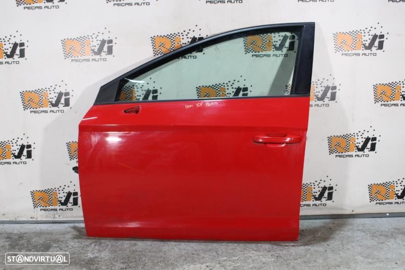 Porta Frente Esquerda Seat Leon (5F1)  Porta Frontal Esquerda Seat Leo - 1