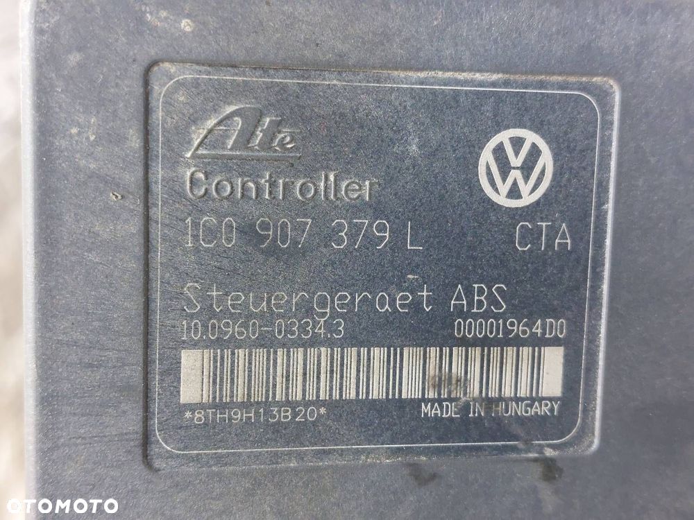 POMPA STEROWNIK ABS SKODA OCTAVIA I 1J0614117G 1C0907379L - 4