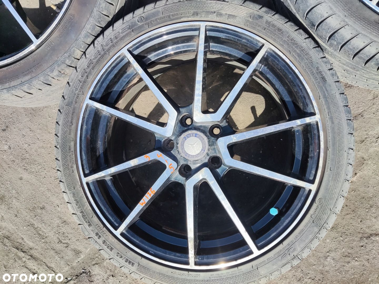 MERCEDES A KLASA W176 FELGI ALUMINIOWE 18 KOMPLET - 8