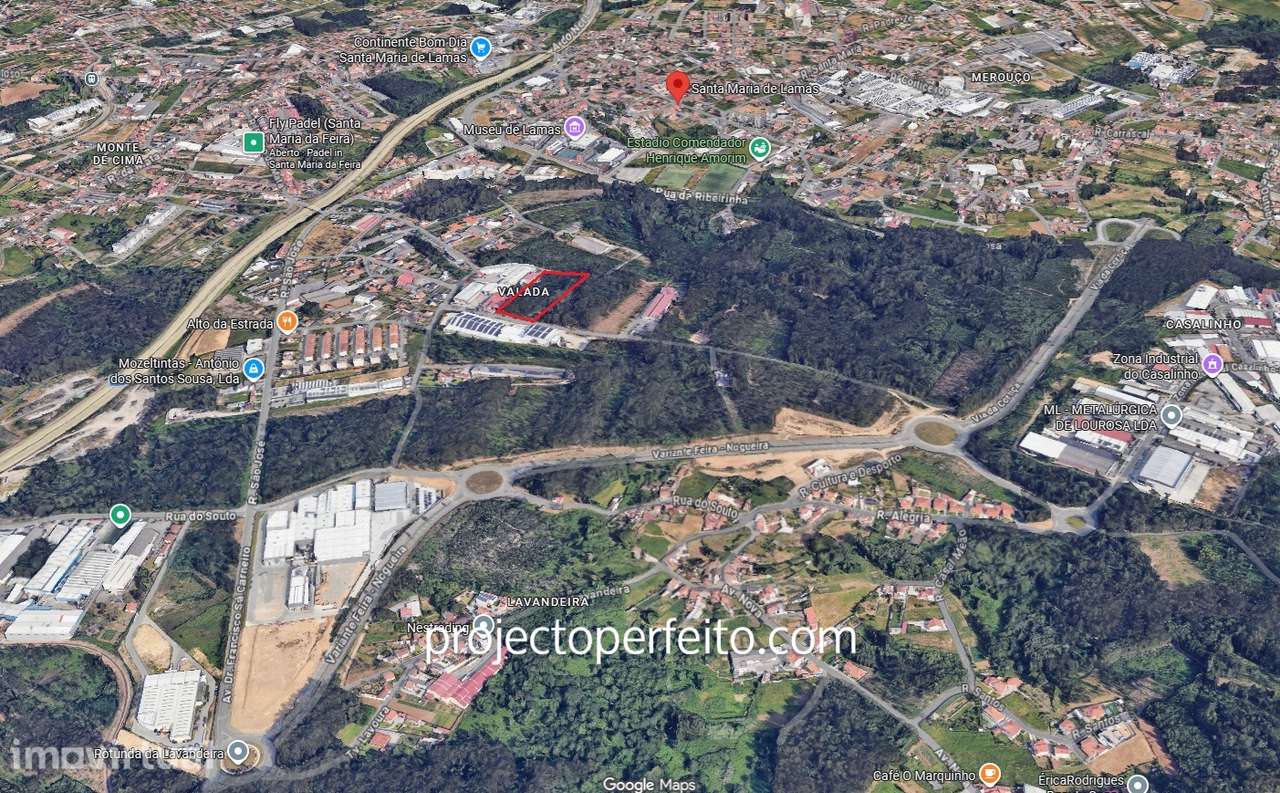 Lote Industrial  Venda em Santa Maria de Lamas,Santa Maria da Feira - Grande imagem: 5/8
