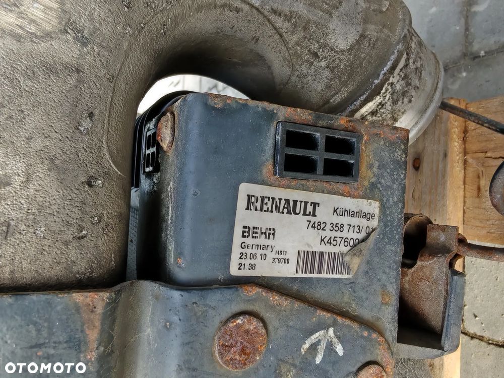 KOMPLET CHŁODNIC INTERCOOLER CHŁODNICA WODY KLIMATYZACJI RENAULT MAGNUM DXI - 4
