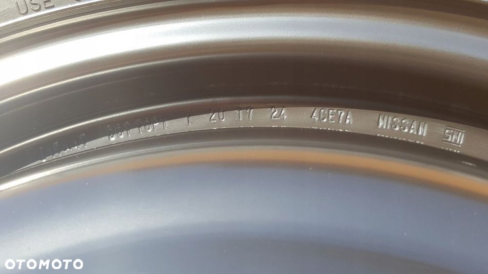 NISSAN X-TRAIL Koło dojazdowe 155/90/17 DUNLOP - 5