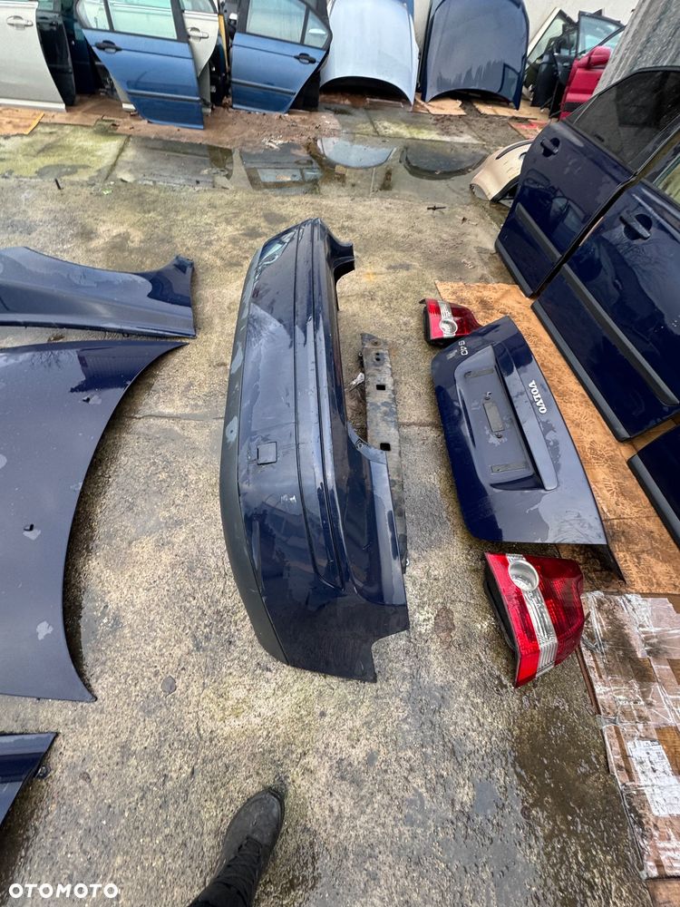 Volvo s40 v50 drzwi  v50 przednie tylne tył prawe lewe 613-46 niebieskie granatowe sedan klapa tył tylnia lampa tył prawą lewa belka tylnia zderzak tył tylni błotnik prawy lewy lampy przednie prawa lewa przód tył belka wzmocnienie czołowe pas przedni chłodnice maska zderzak przód przedni niebieski - 11