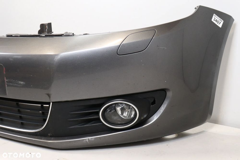 Zderzak Przedni Przód VW Golf VI Plus LIFT (09-14) SPRYSKI BEZ PDC - 4