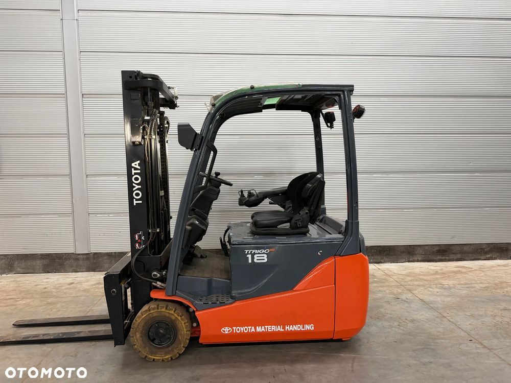 Toyota z nowej dostawy 200 szt bezpośrednio od dealera 8FBE18T z pozycjonerem stan perfekcyjny - 5