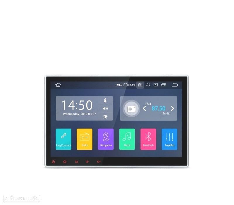 AUTO RADIO GPS 1DIN ANDROID 9.0 LCD TÁCTIL 10" CARPLAY USB DUAL ZONE - 6