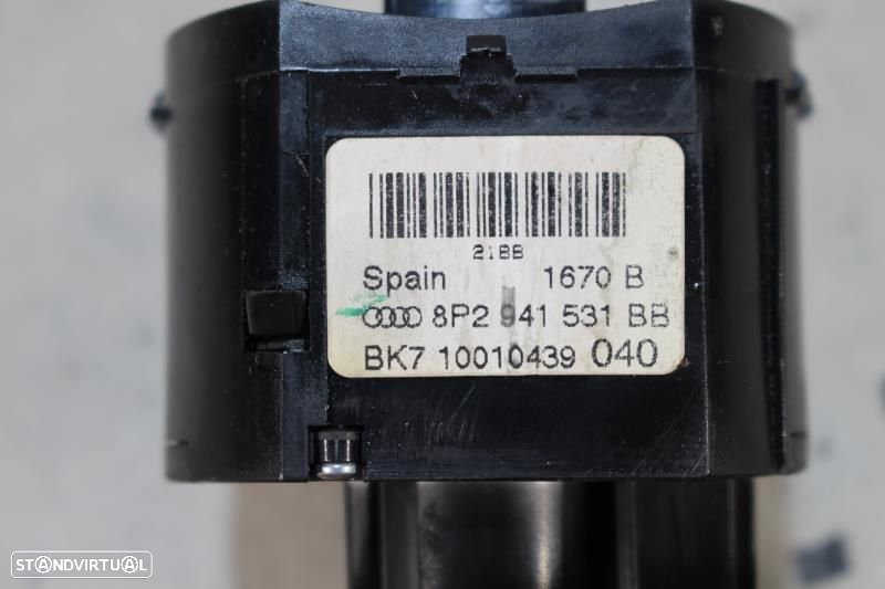 Comutador Das Luzes Audi A3 (8P1)  8P2941531bb / 10010439 / 8P2 941 53 - 7