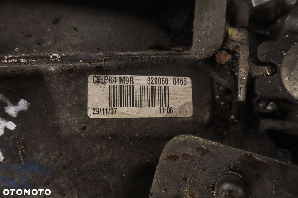 SKRZYNIA BIEGÓW 6 BIEGOWA RENAULT LAGUNA III 2.0DCI PK4 M9R - 6