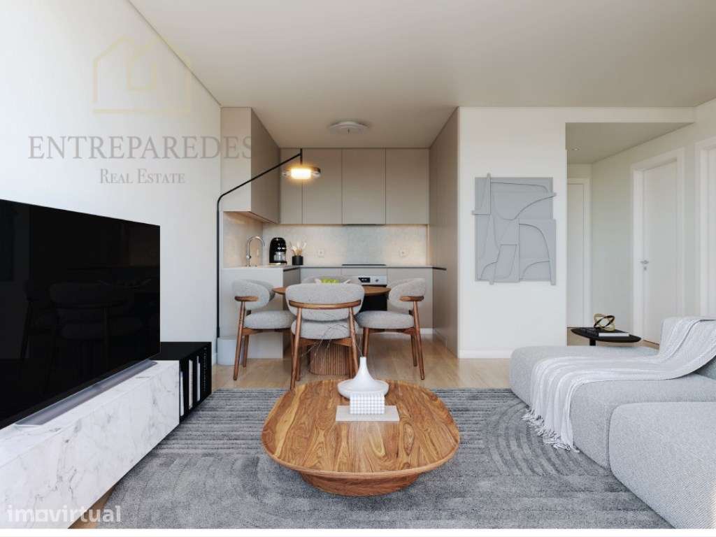 Apartamento T3 Novo com Varanda, Garagem e Amenities | Rio Tinto | ... - Grande imagem: 3/13