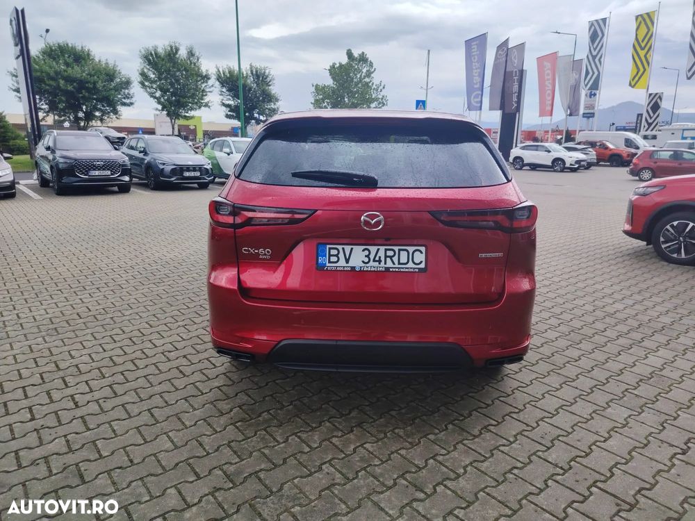 Mazda CX-60 e-SKYACTIV-D 254 M HYBRID AWD HOMURA PLUS - 5