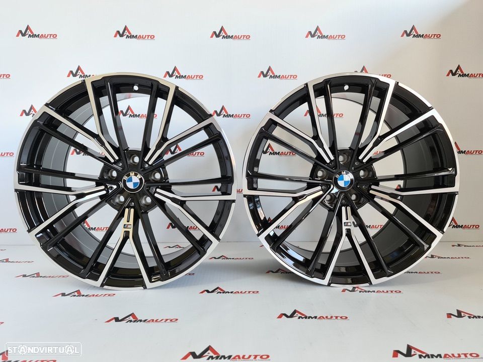 Jantes BMW 846M Preto Polido 20 - 1