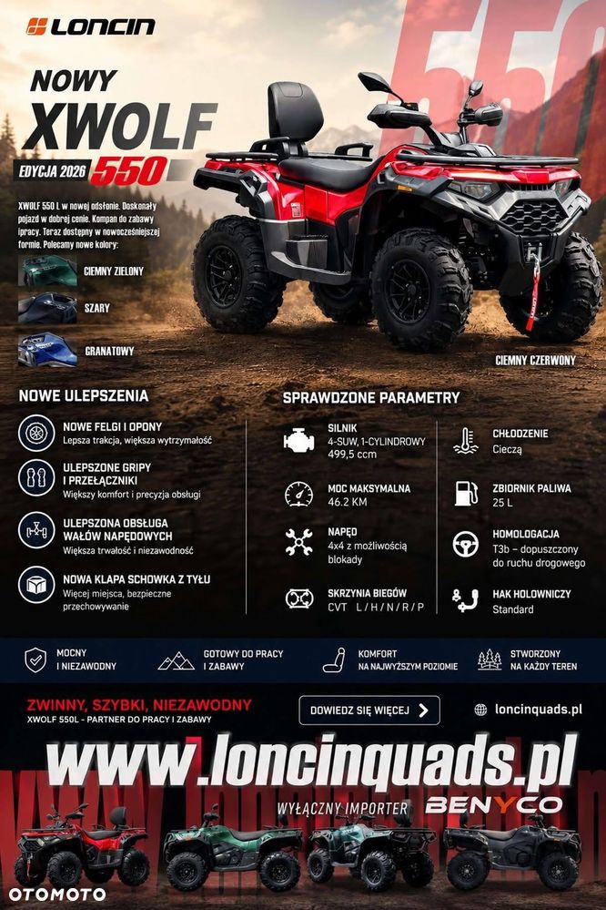Loncin XWOLF 550 - 5