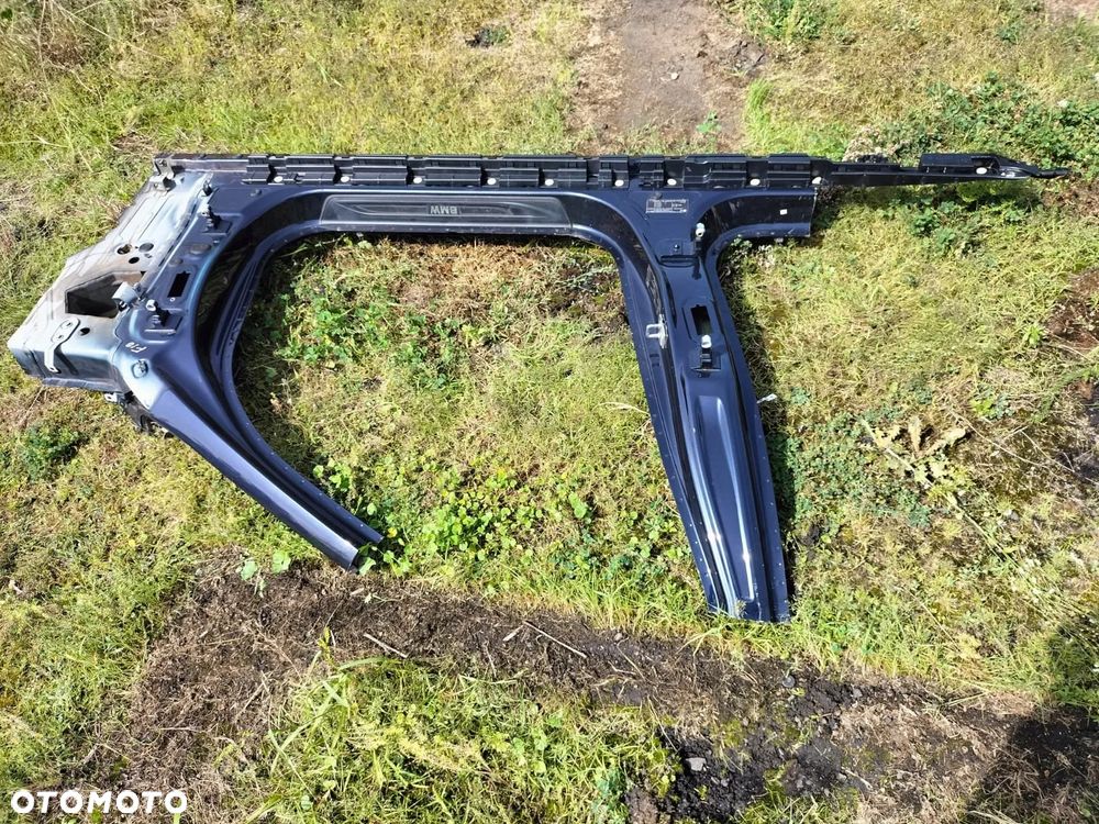 PRÓG SŁUPEK ŚRODKOWY DRZWI BOK PRAWY ŚLIZG 7184778 7204022 Imperialblau Imperial blau Brillanteffekt Me A89 BMW F10 F11 - 2