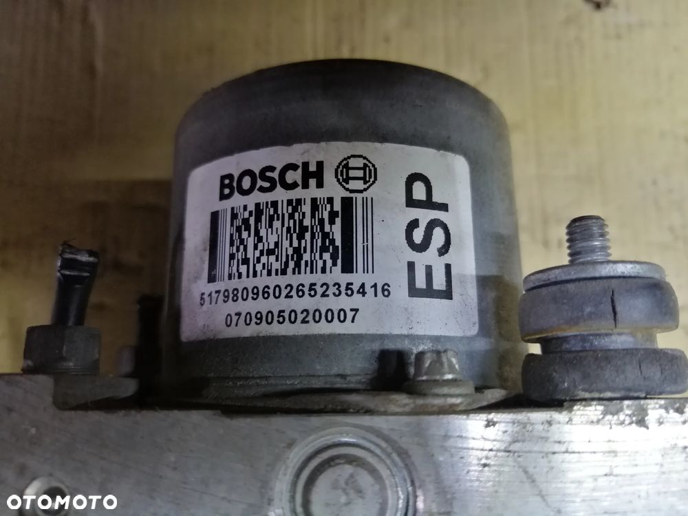 Fiat Bravo II 1.4 T.Jet pompa sterownik abs 0265950756 plus wtyczka z wiązką - 8
