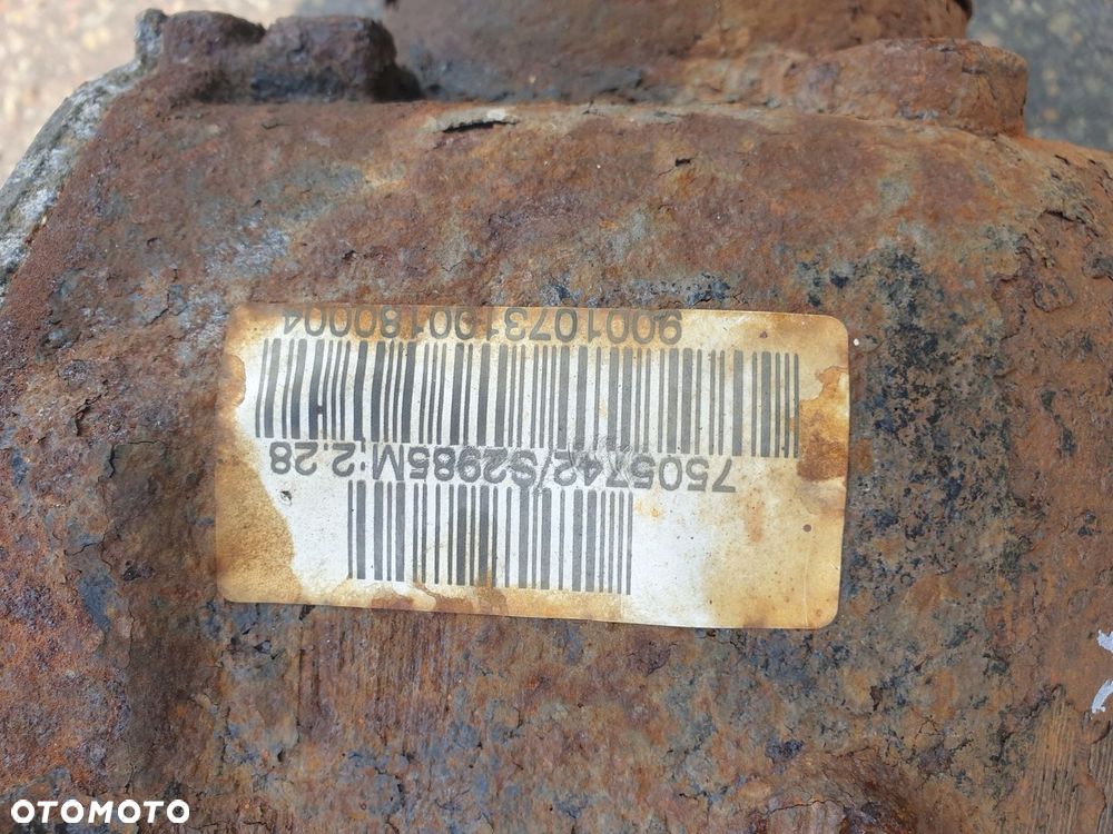 MOST DYFER DYFERENCJAŁ TYŁ TYLNY 2.28 BMW E46 3.0 DIESEL 7505742 - 8