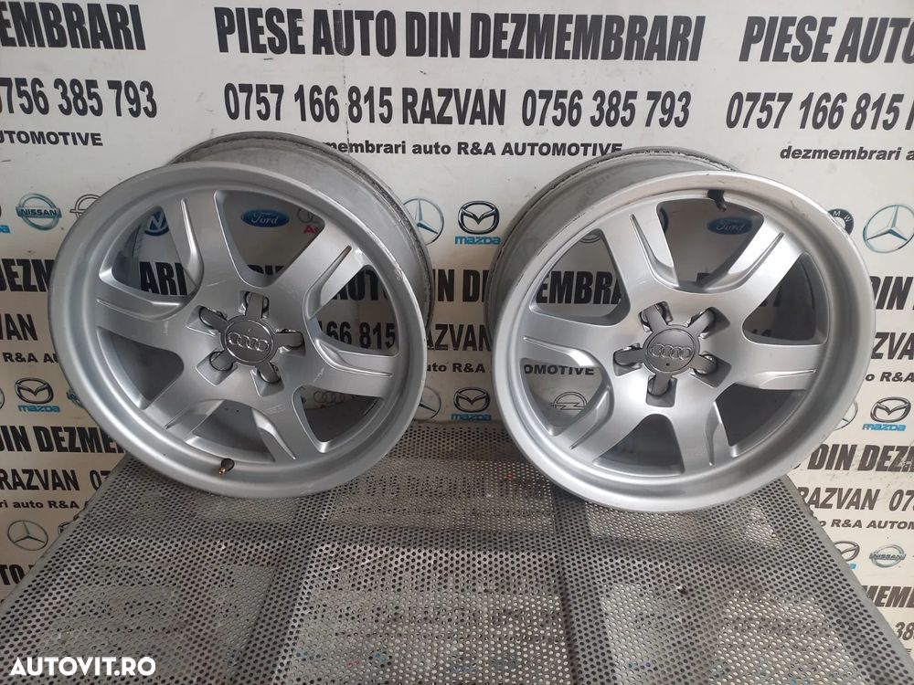 Jante Janta Aluminiu R17 Audi A4 B8 A5 A3 A6 Etc. Model Dupa 2010 7.5Jx17 ET28 - 4