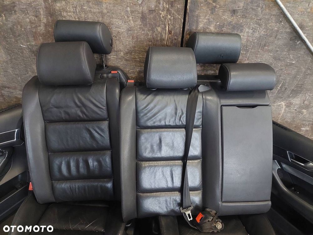FOTELE KOMPLET LEWY PRAWY KANAPA TYŁ + BOCZKI AUDI A6 C6 - 12