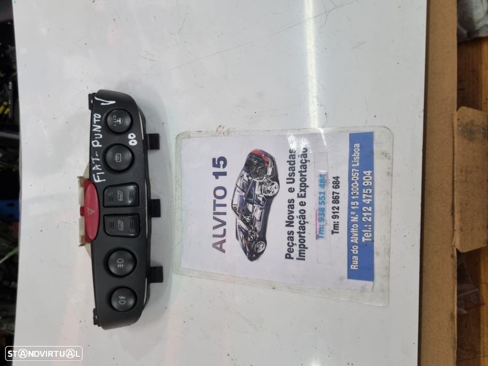botões da sofagem Fiat Punto ano 2000 - 1