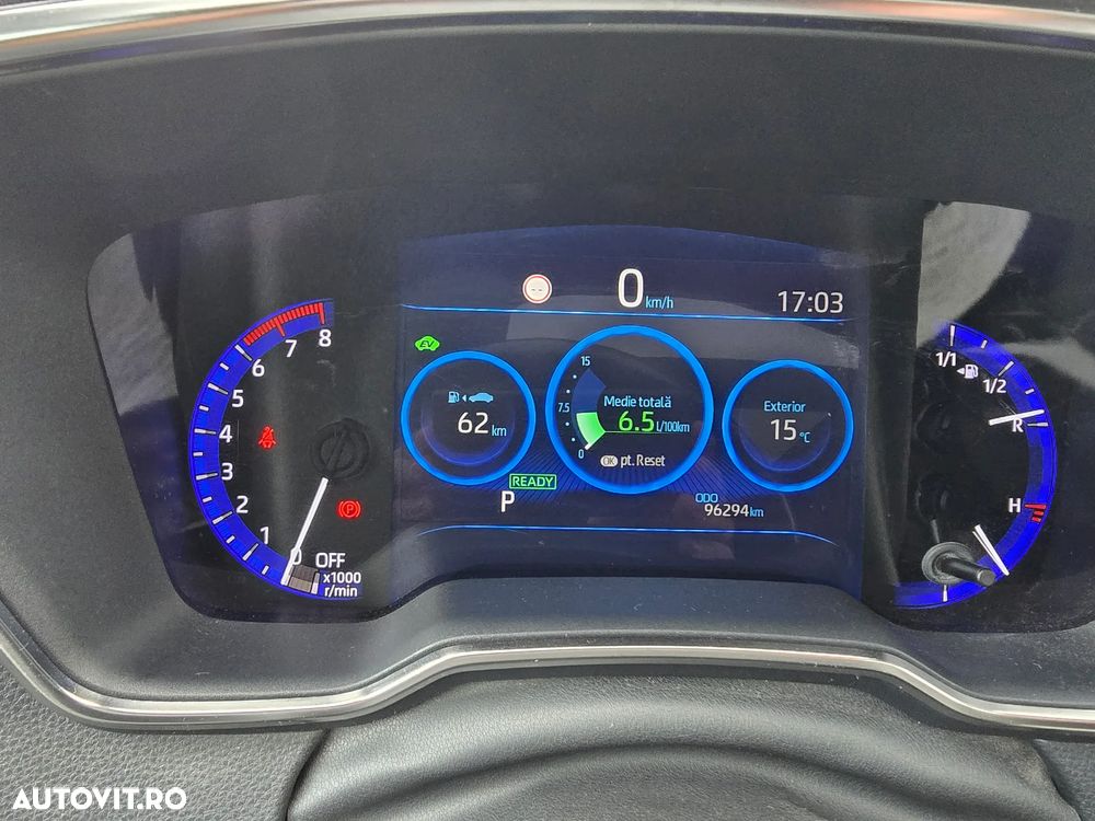 Toyota Corolla 2.0 HSD Exclusive Plus interior Negru - 14