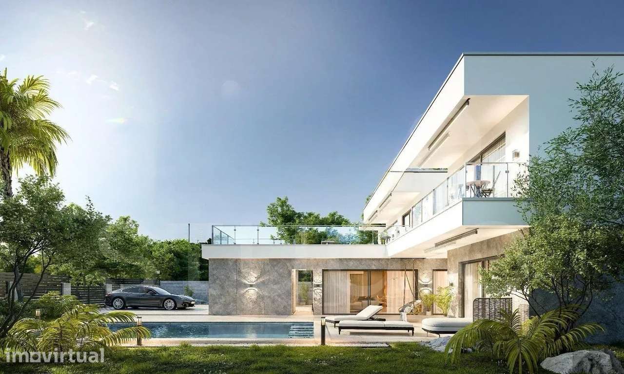 Villa Moderna com CLT e Vista para o Mar | Praia da Luz - Grande imagem: 4/41