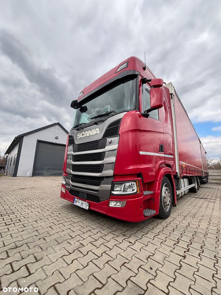 Scania S500 Tandem 2021 + Wielton | Zestaw przestrzenny |Podnoszona oś - 4