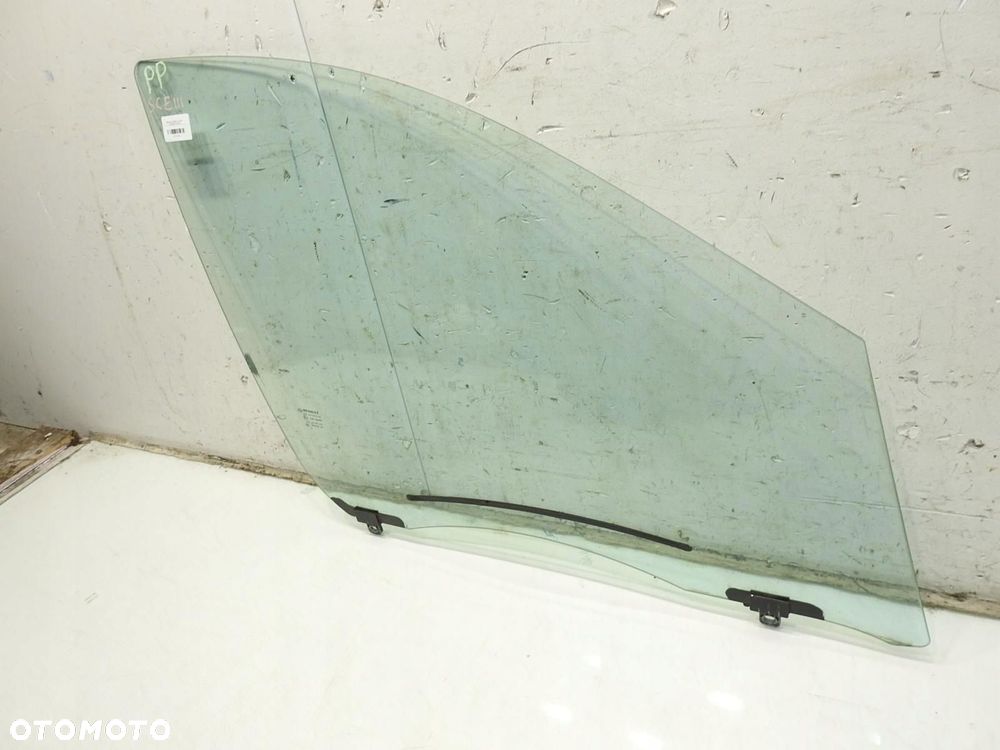 SZYBA DRZWI PRAWY PRZÓD RENAULT SCENIC III - 6