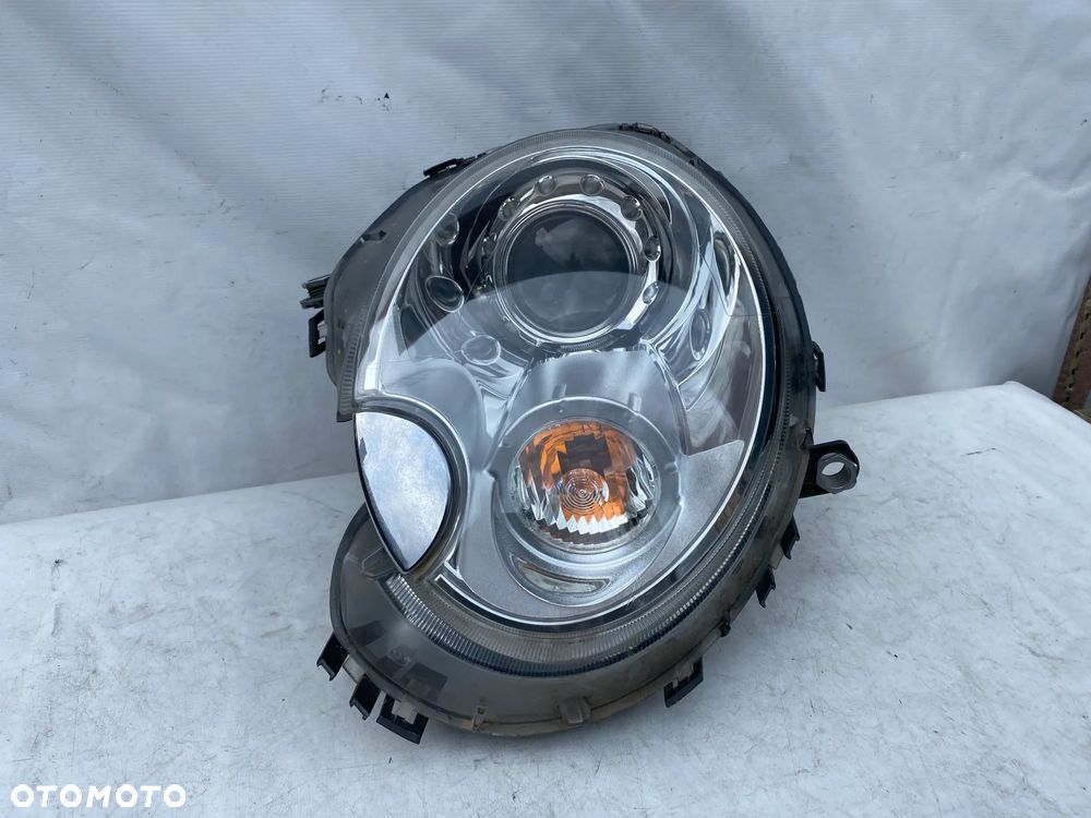 lampa mini R56 R55 bi xenon nieskrętny lewa eu cała - 2