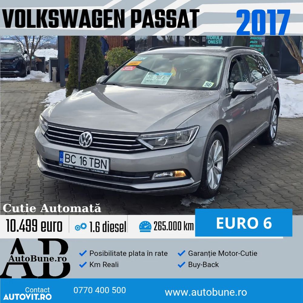Volkswagen Passat 1.6 TDI (BlueMotion Technology) DSG Comfortline - 1