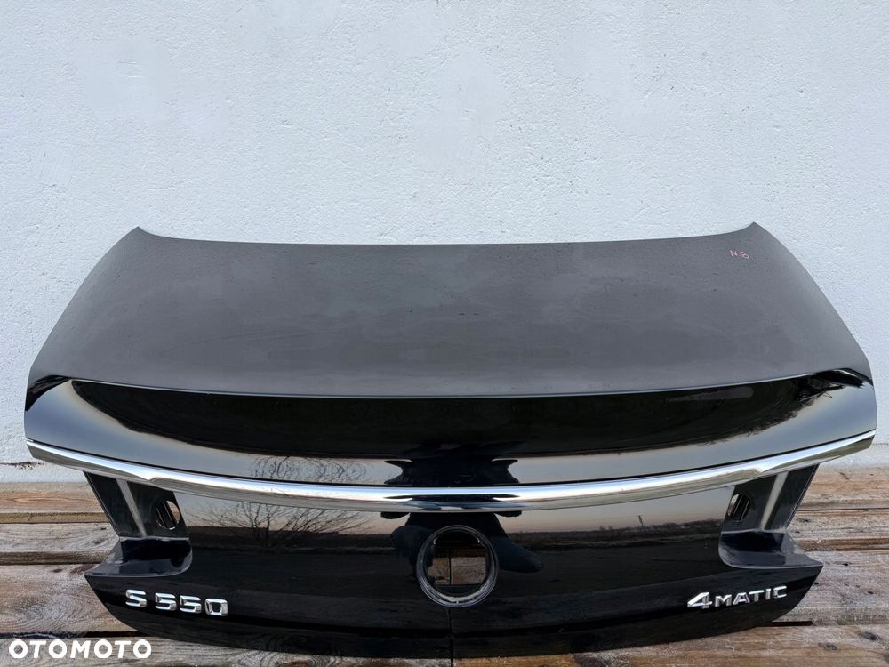 klapa bagaznika tyl tylna mercedes s-coupe w217 chrom 2014- cala oryginalna - 1
