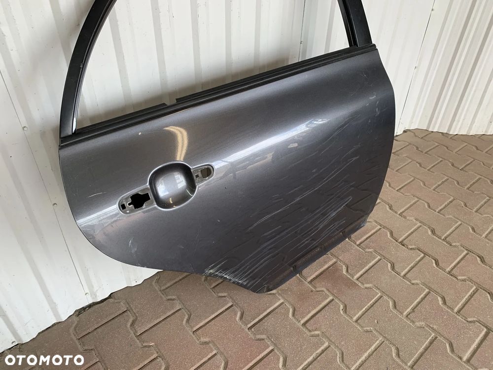 TOYOTA COROLLA E15 2007-2012 DRZWI PRAWE TYLNE TYŁ - 5