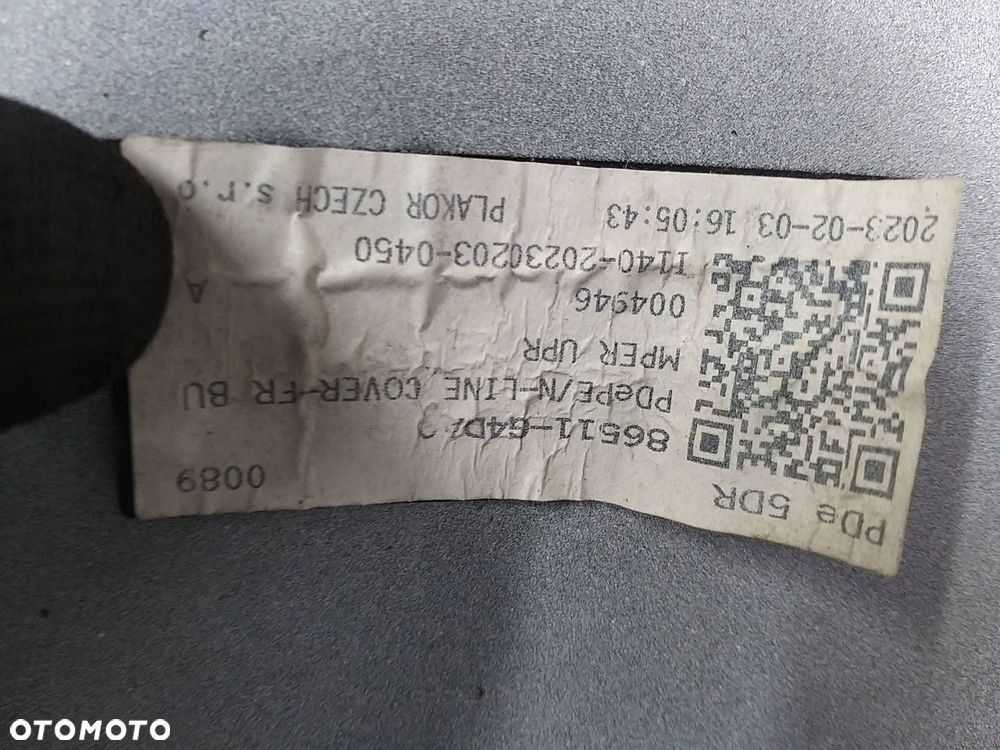 hyundai i30 iii n-line lift 20- zderzak przedni przód 86511g4da0 - 7